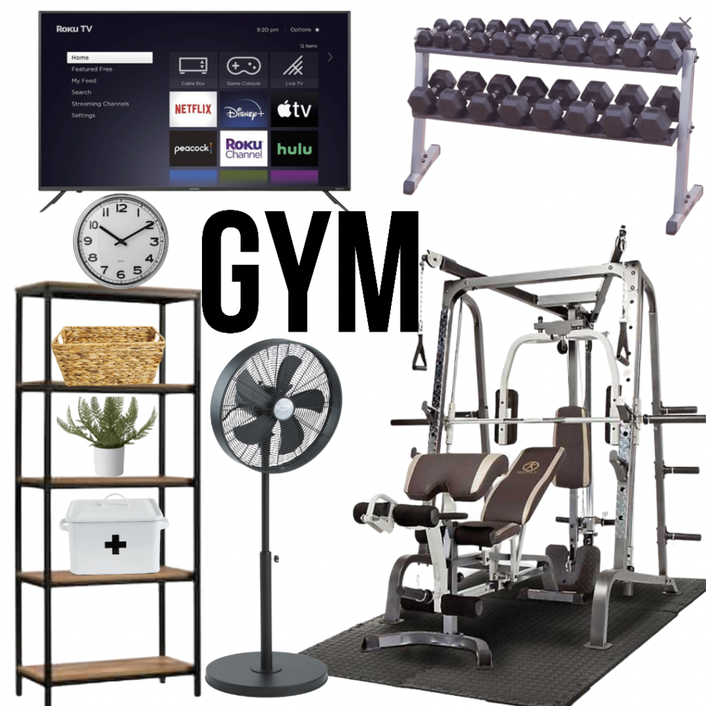 HOME GYM MOOD BOARD – Ashton Sedita