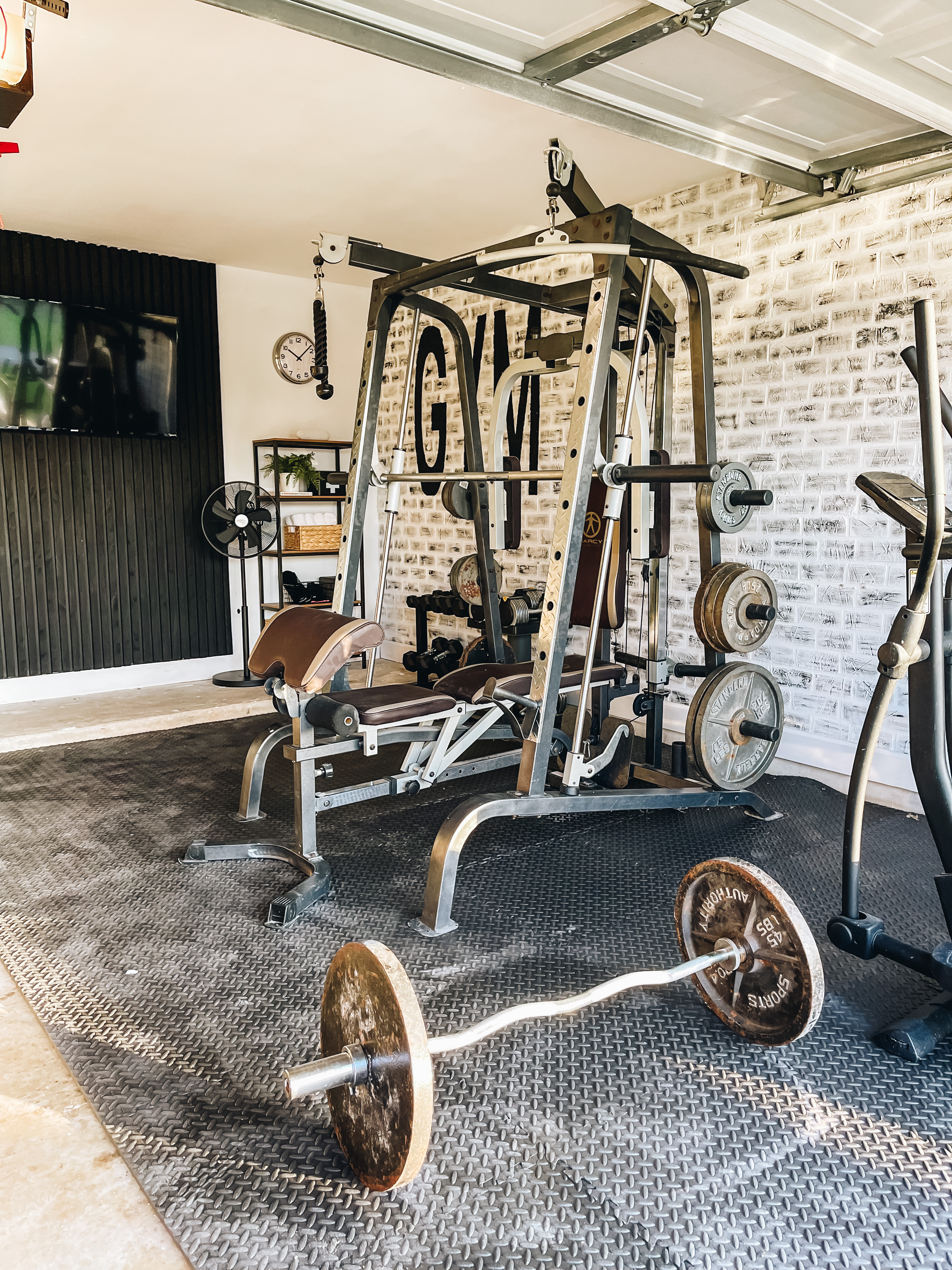 Garage gym online pinterest