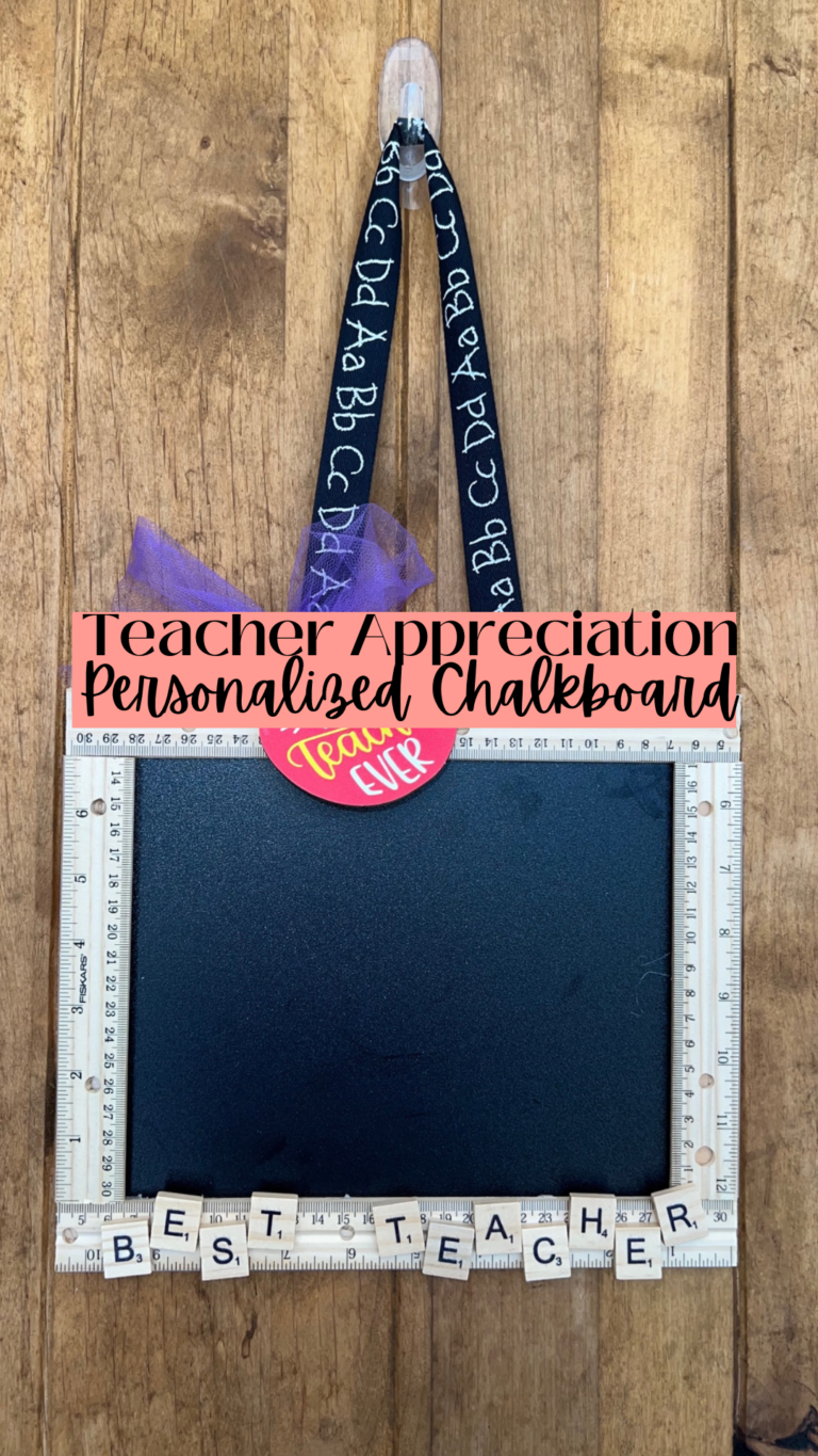 Teacher Gift Idea- Personalized Door Hanger