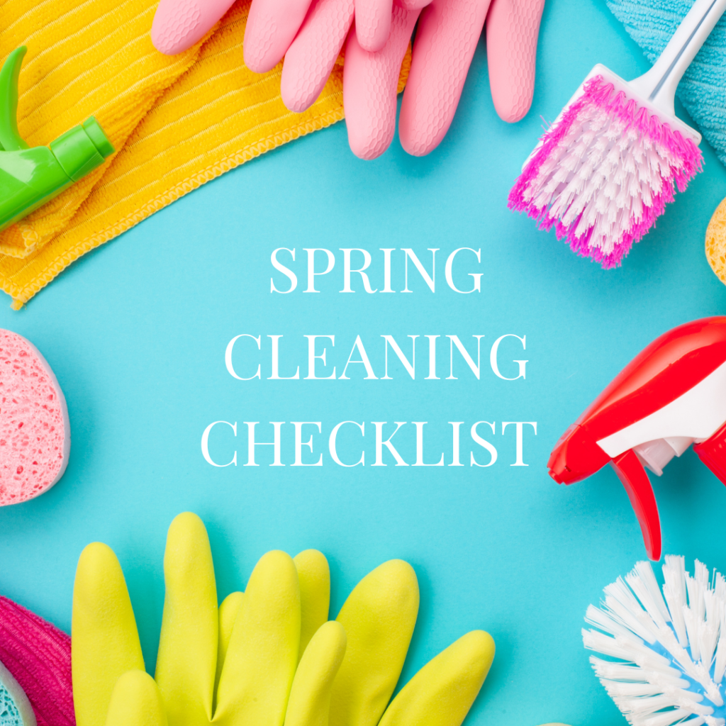 2023 Spring Cleaning Checklist