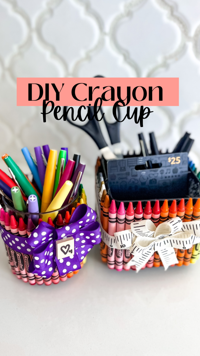 Crayon Pencil Caddy Teacher Gift