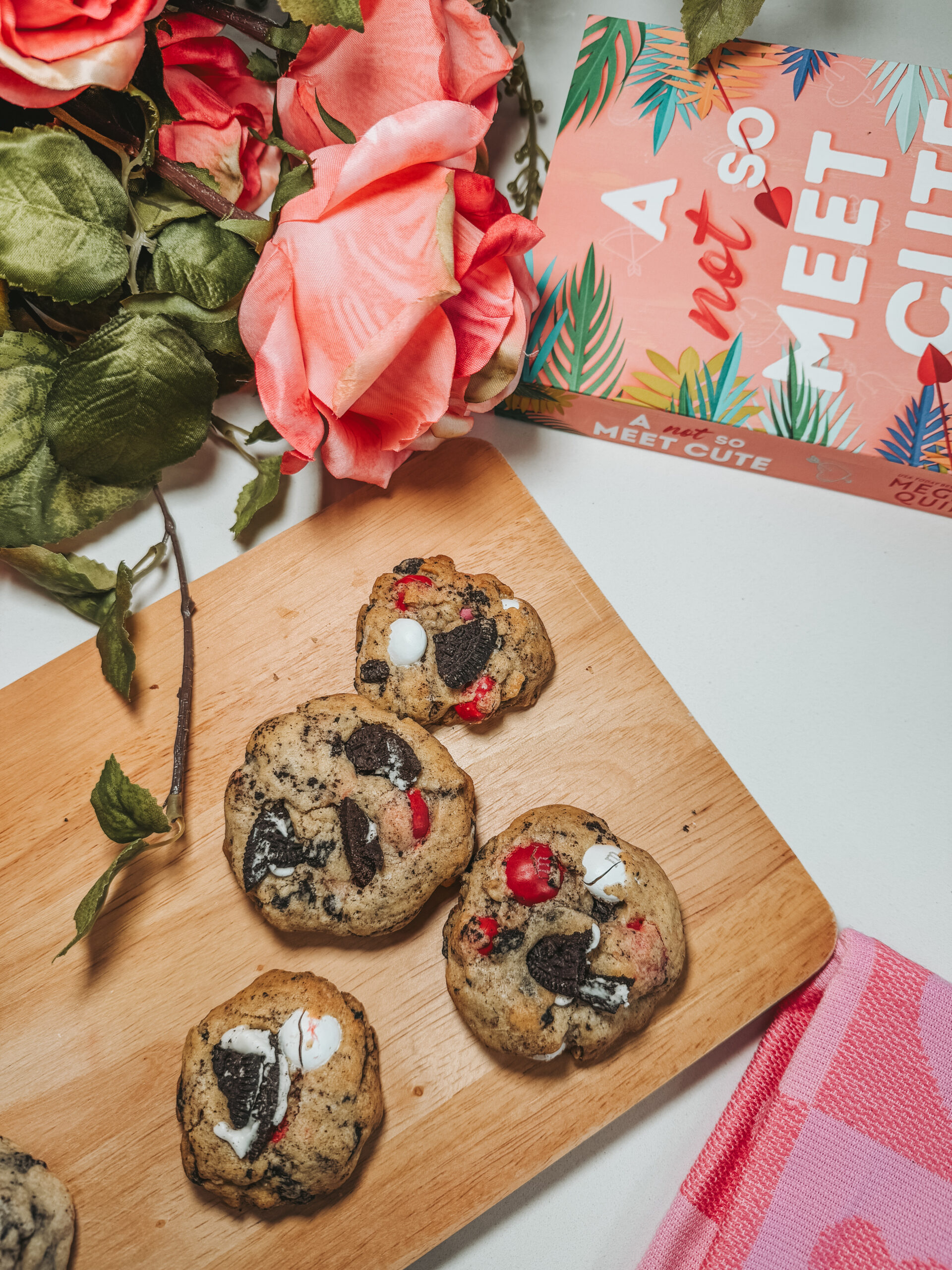 Valentine’s Cookies- Oreo & M&M