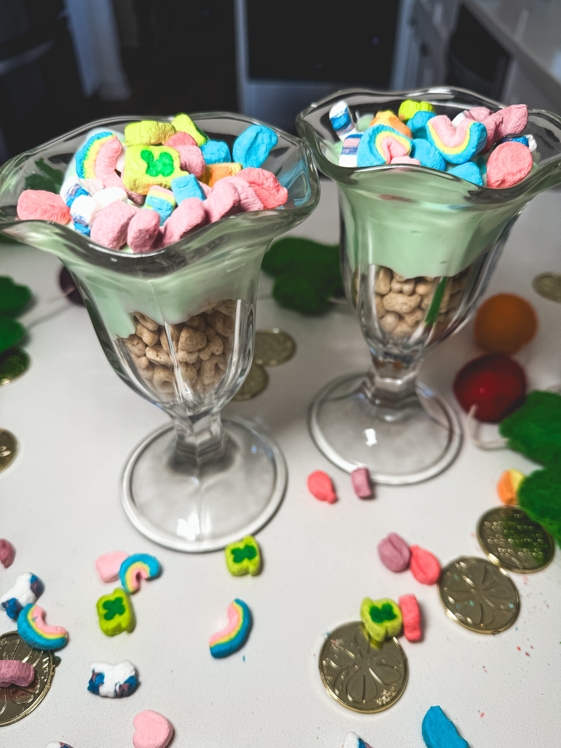 Lucky Charms Yogurt Parfait: Quick St. Patrick’s Day Treat!