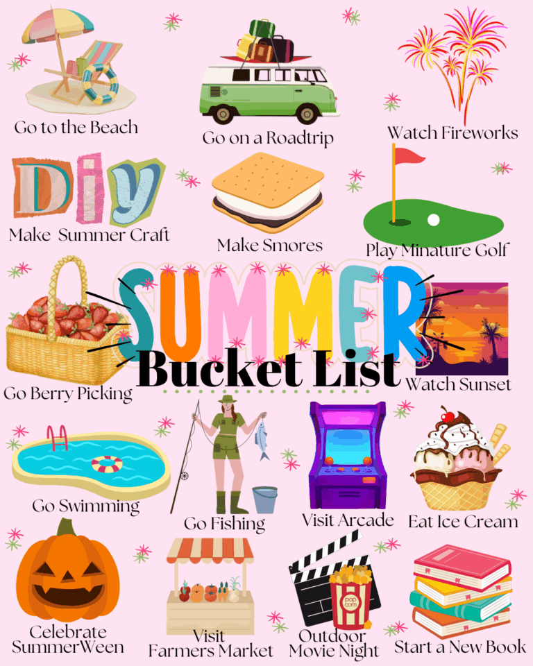 summer bucket list