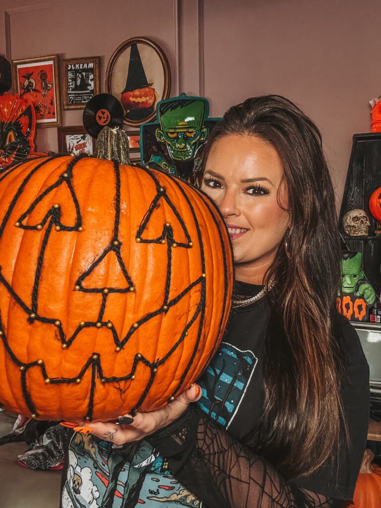 Stitched Pumpkins: An Alternative to Halloween Carving