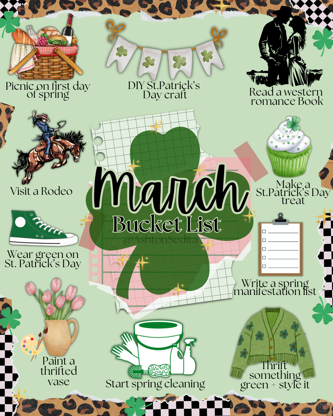march bucket list