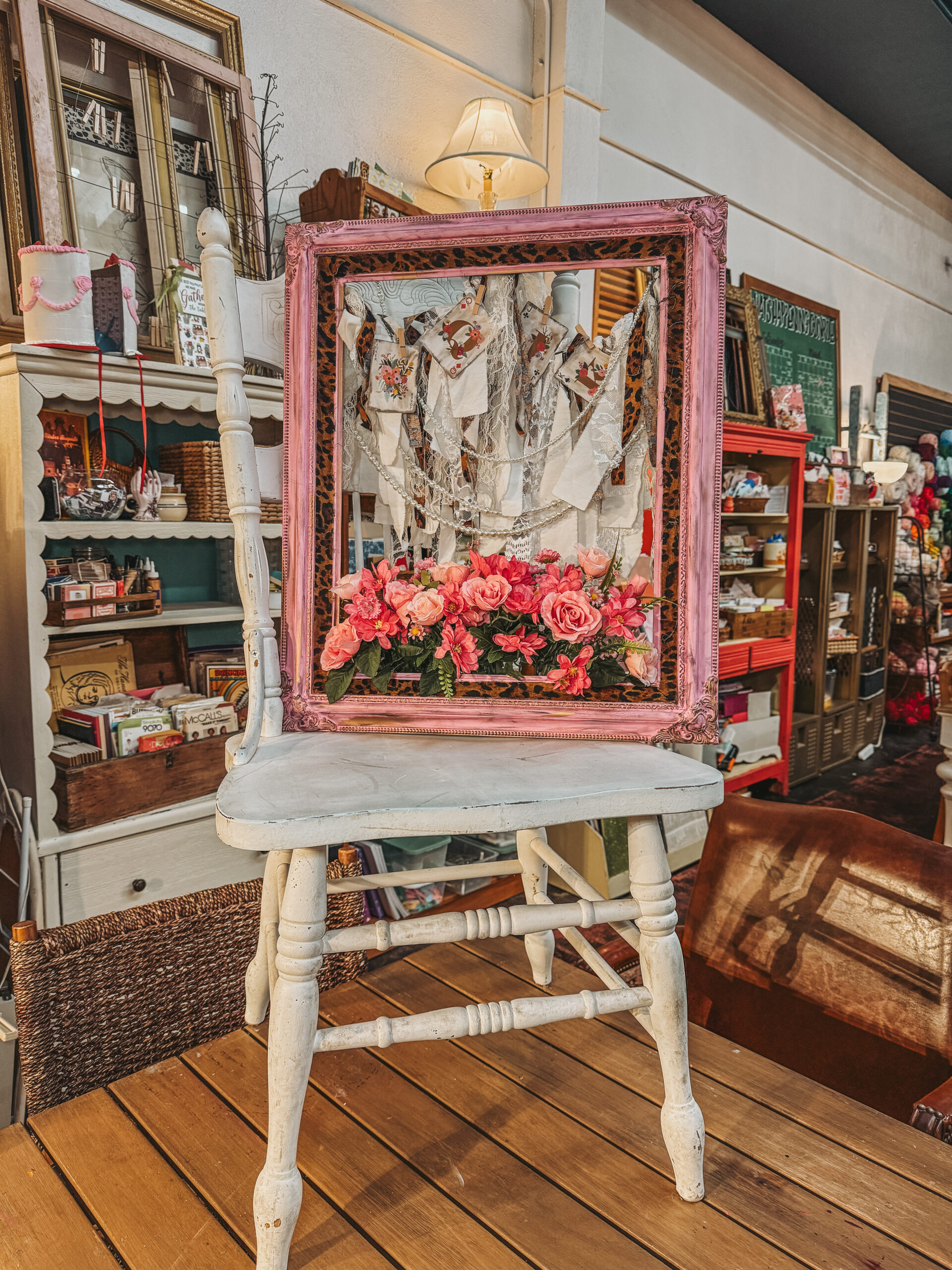 Petals and Patina: A Shabby Chic Vintage Frame Workshop at Granny Camp