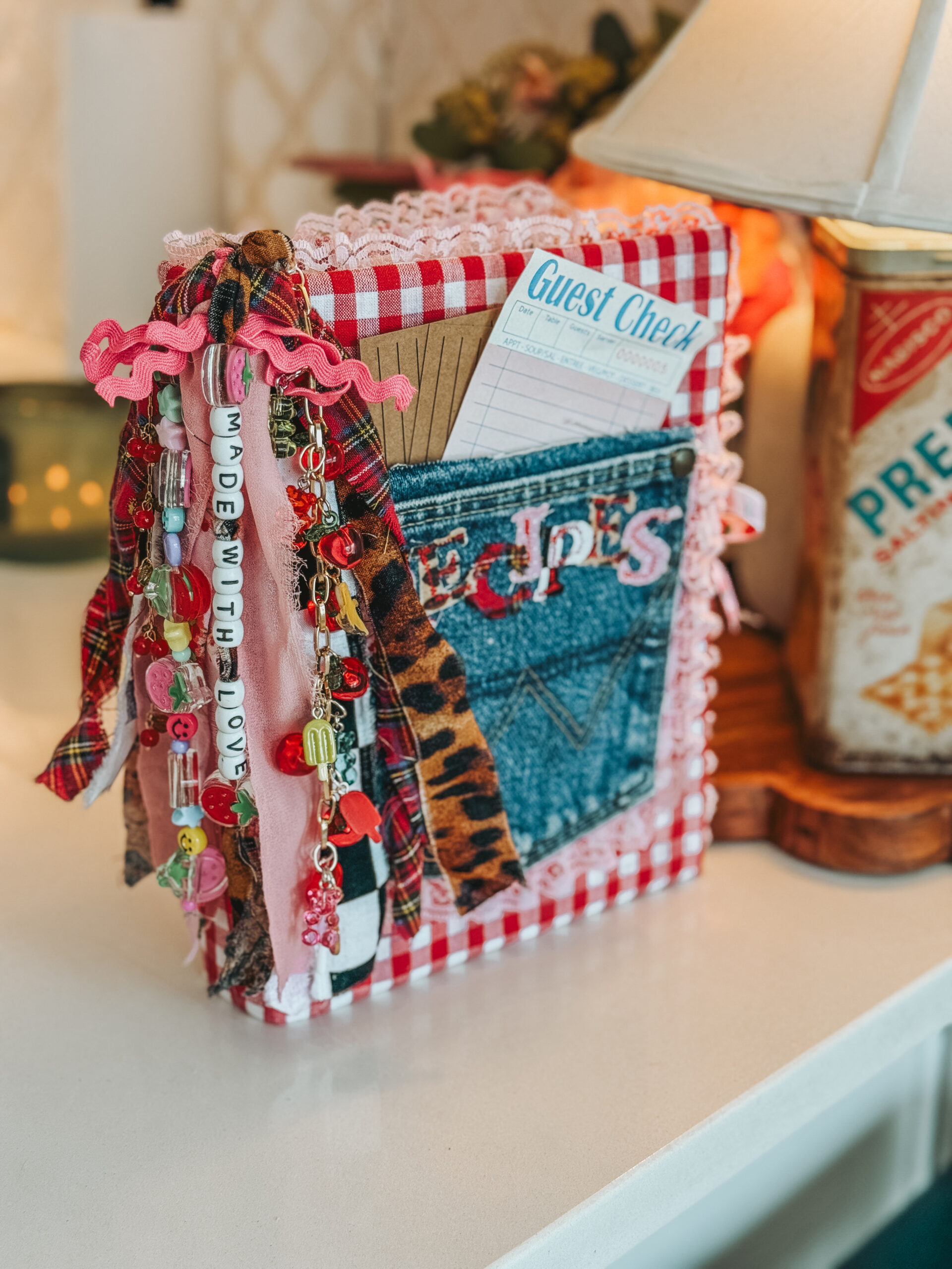 How to Make a DIY Cook Book Junk Journal: A Retro Upcycled Cookbook Tutorial