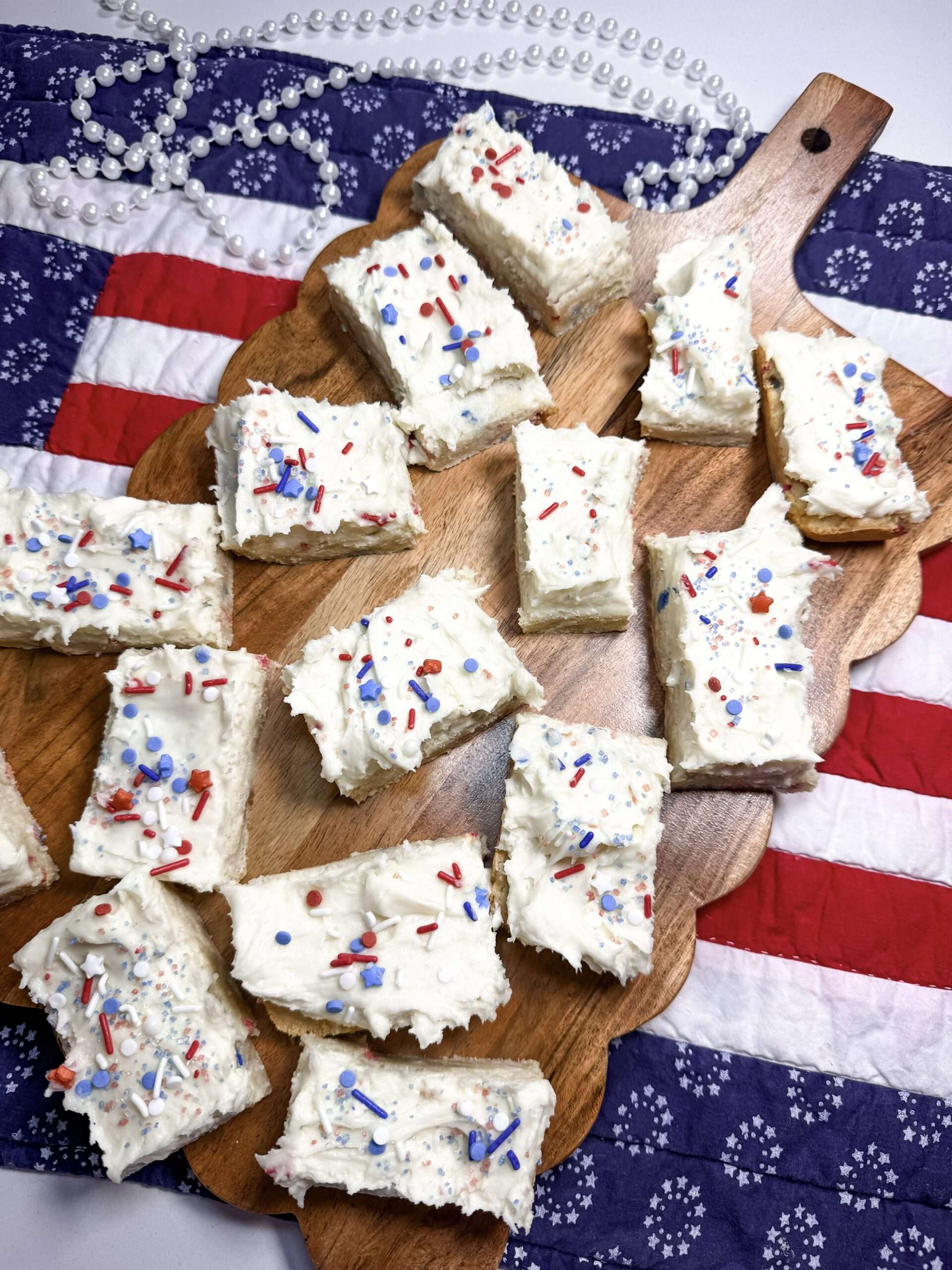 The Ultimate Patriotic Sugar Cookie Bars